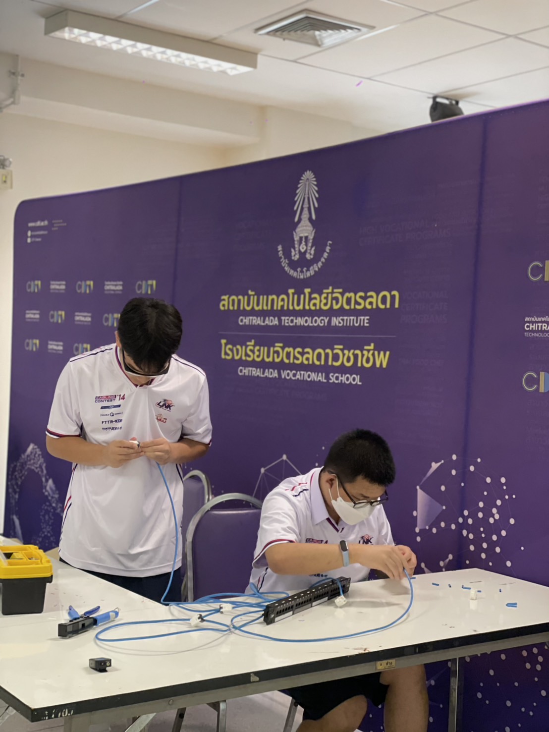สจด. คว้าชัยที่ 1 ระดับภาค! รายการ “Cabling Contest ปีที่ 14” ตีตั๋วสู่เวทีชิงแชมป์ระดับประเทศ สจด. คว้าชัยที่ 1 ระดับภาค! รายการ “Cabling Contest ปีที่ 14” ตีตั๋วสู่เวทีชิงแชมป์ระดับประเทศ — 21 สิงหาคม 2026 — สถาบันเทคโนโลยีจิตรลดา CDTI