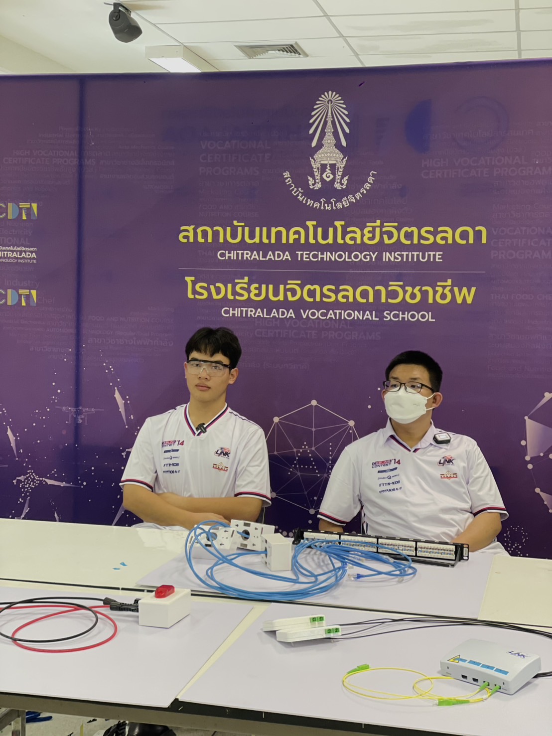 สจด. คว้าชัยที่ 1 ระดับภาค! รายการ “Cabling Contest ปีที่ 14” ตีตั๋วสู่เวทีชิงแชมป์ระดับประเทศ สจด. คว้าชัยที่ 1 ระดับภาค! รายการ “Cabling Contest ปีที่ 14” ตีตั๋วสู่เวทีชิงแชมป์ระดับประเทศ — 21 สิงหาคม 2026 — สถาบันเทคโนโลยีจิตรลดา CDTI