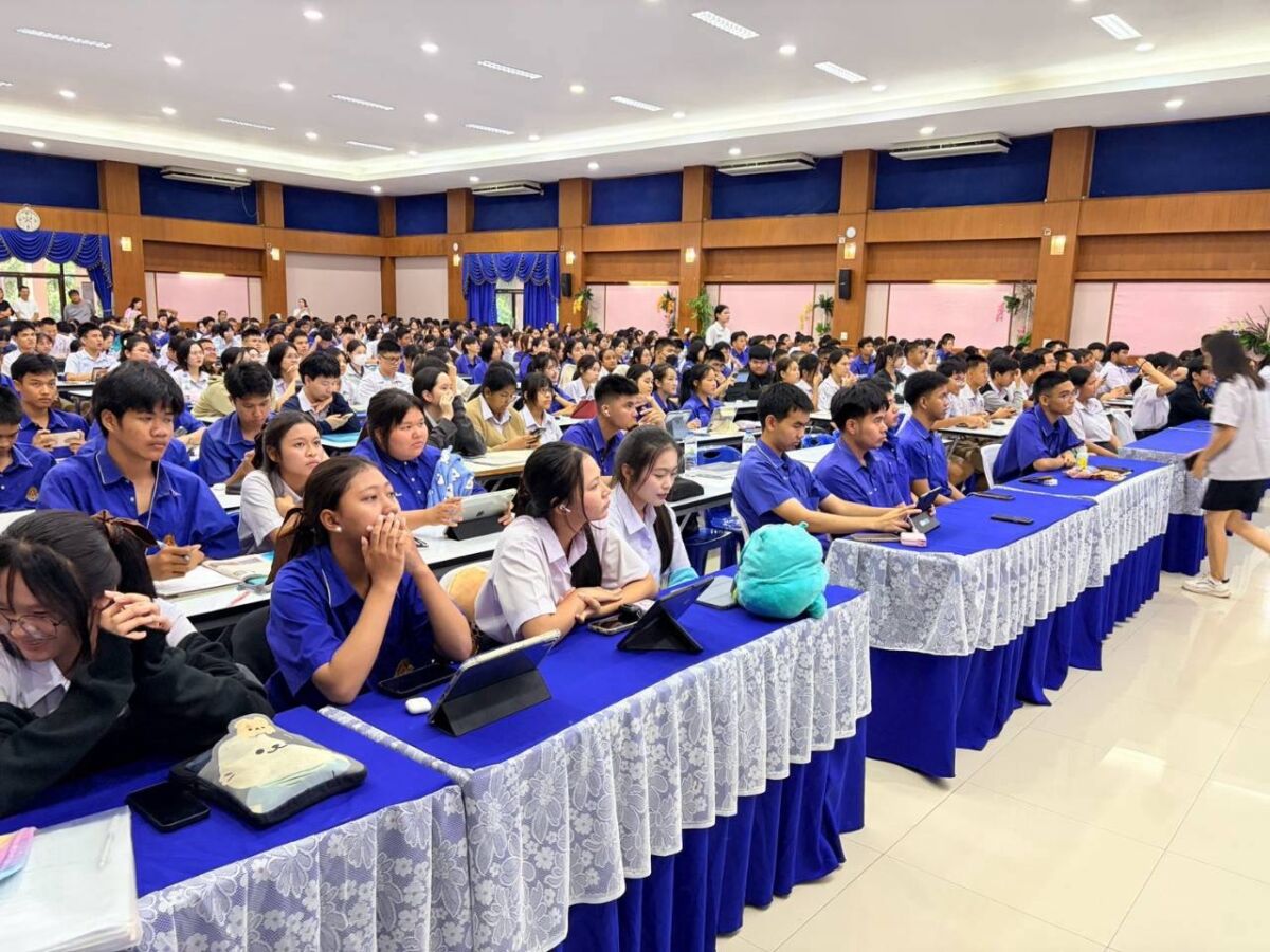 สจด. ร่วมแนะนำหลักสูตรของสถาบัน ในการศึกษาต่อของ โรงเรียนปราจินราษฎรอำรุง (ปราจีนบุรี) สจด. ร่วมแนะนำหลักสูตรของสถาบัน ในการศึกษาต่อของ โรงเรียนปราจินราษฎรอำรุง (ปราจีนบุรี) — 6 สิงหาคม 2026 — สถาบันเทคโนโลยีจิตรลดา CDTI
