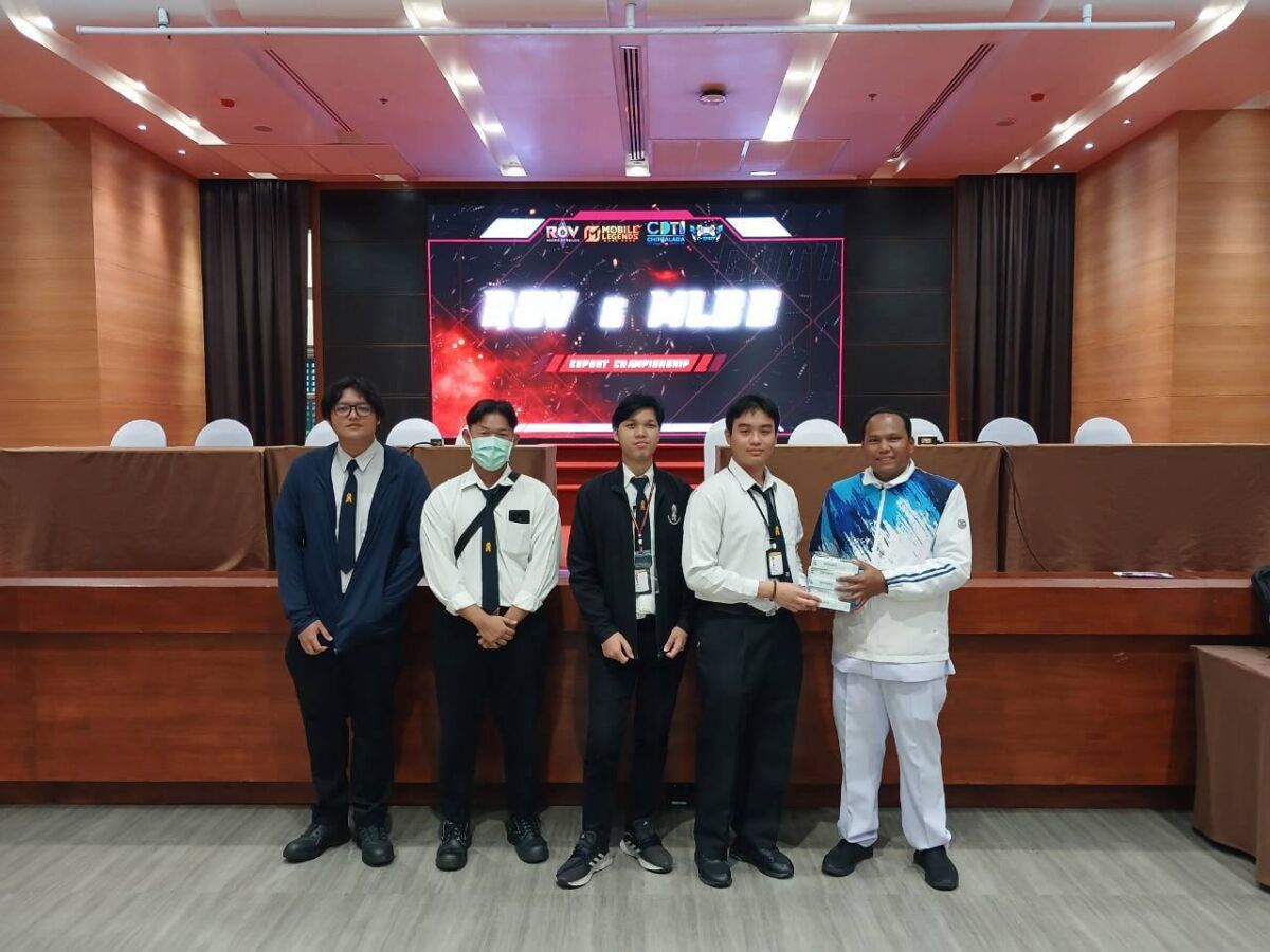 CDTI RoV & MLBB Esport Championship 2569 CDTI RoV & MLBB Esport Championship 2569 — 31 สิงหาคม 2026 — สถาบันเทคโนโลยีจิตรลดา CDTI