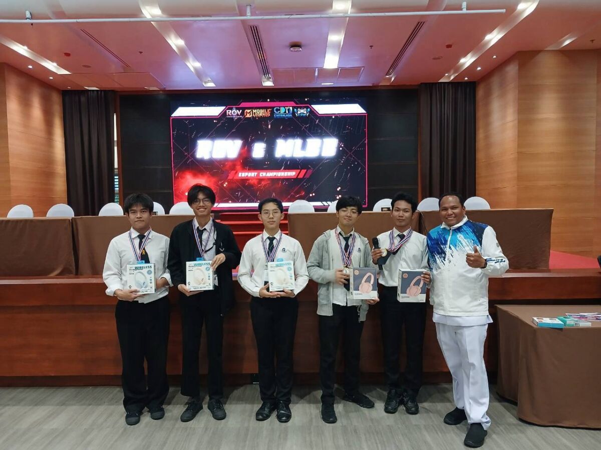 CDTI RoV & MLBB Esport Championship 2569 CDTI RoV & MLBB Esport Championship 2569 — 31 สิงหาคม 2026 — สถาบันเทคโนโลยีจิตรลดา CDTI