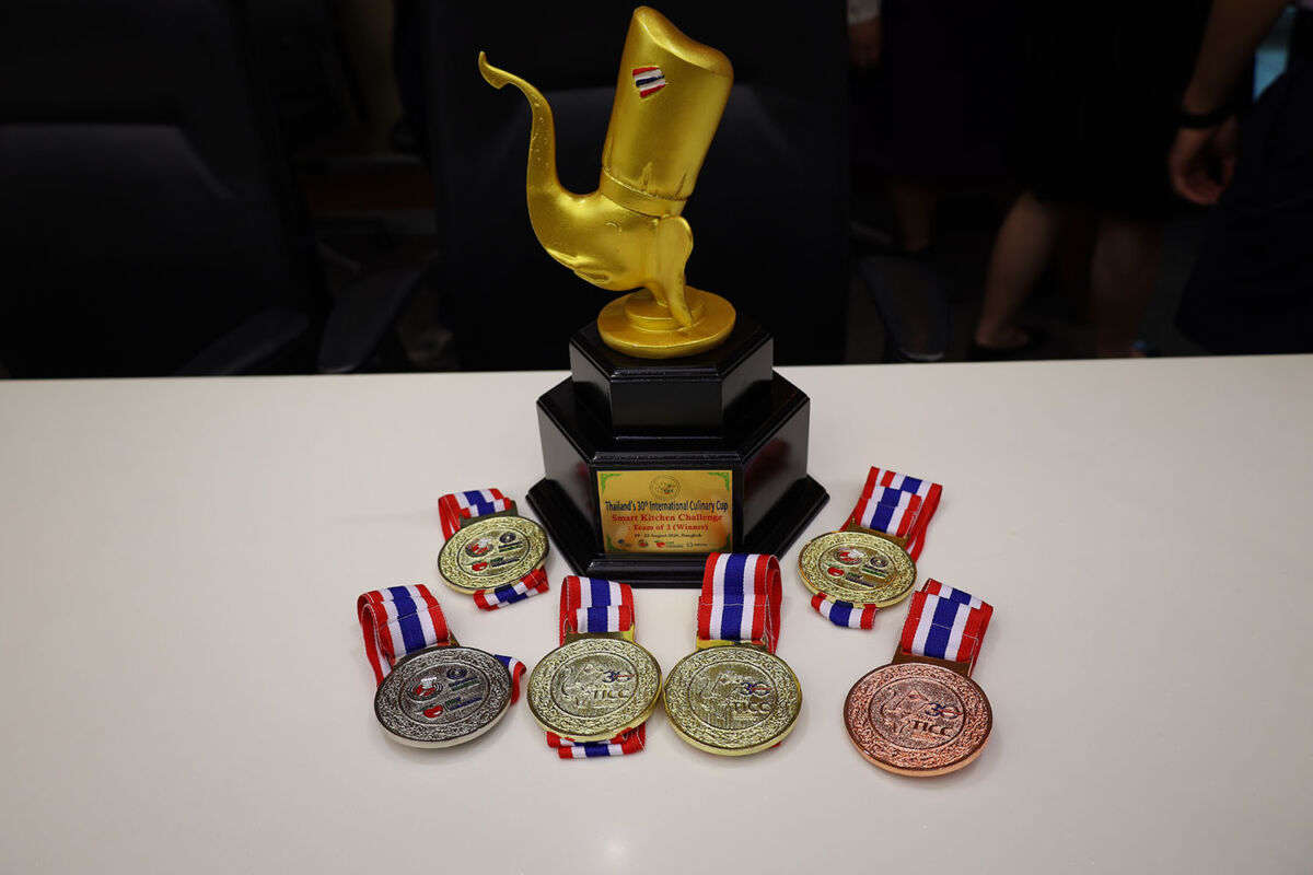 แสดงความยินดีนักเรียน นักศึกษา สจด.ในโอกาสคว้ารางวัลการแข่งขันเวที "Thailand International Culinary Cup 2026" &mdash; 28 สิงหาคม 2026 &mdash; สถาบันเทคโนโลยีจิตรลดา CDTI