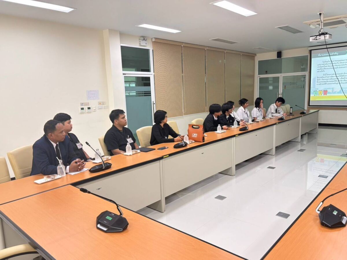 สจด. ศึกษาดูงานการบริหารจัดการขยะ มุ่งพัฒนาระบบจัดการขยะภายในหอพักอย่างเป็นระบบ สจด. ศึกษาดูงานการบริหารจัดการขยะ มุ่งพัฒนาระบบจัดการขยะภายในหอพักอย่างเป็นระบบ — 18 กันยายน 2026 — สถาบันเทคโนโลยีจิตรลดา CDTI