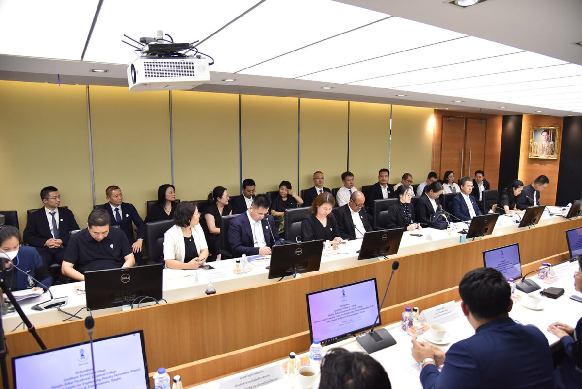 สจด. ต้อนรับคณะวิทยาลัยเทคนิคพระนครศรีอยุธยาและวิทยาลัยเทคนิคอาชีวศึกษาเทียนจินโป๋ห่าย สจด. ต้อนรับคณะวิทยาลัยเทคนิคพระนครศรีอยุธยาและวิทยาลัยเทคนิคอาชีวศึกษาเทียนจินโป๋ห่าย — 25 กันยายน 2026 — สถาบันเทคโนโลยีจิตรลดา CDTI