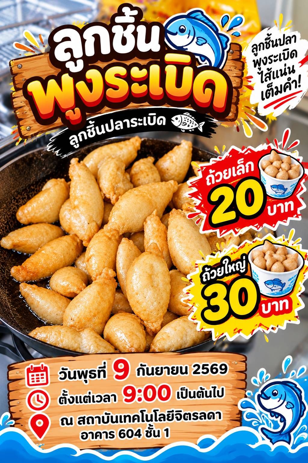 ขอเชิญชาว CDTI ร่วมงาน “I-Tech Food Fair” สารพัดเมนูอร่อยจากฝีมือนักศึกษา คณะเทคโนโลยีอุตสาหกรรม ขอเชิญชาว CDTI ร่วมงาน “I-Tech Food Fair” สารพัดเมนูอร่อยจากฝีมือนักศึกษา คณะเทคโนโลยีอุตสาหกรรม — 8 กันยายน 2026 — สถาบันเทคโนโลยีจิตรลดา CDTI