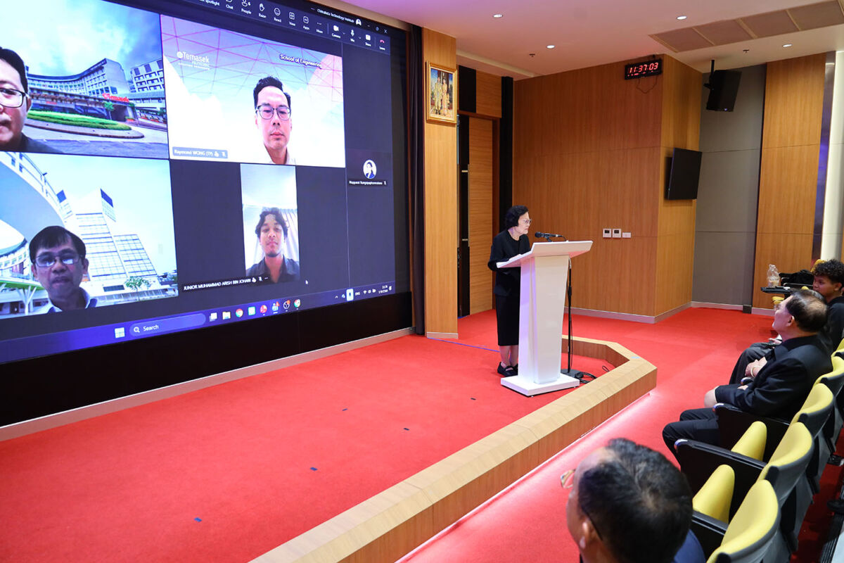 พิธีมอบประกาศนียบัตรให้แก่นักเรียน Temasek Polytechnic &mdash; 1 กันยายน 2026 &mdash; สถาบันเทคโนโลยีจิตรลดา CDTI