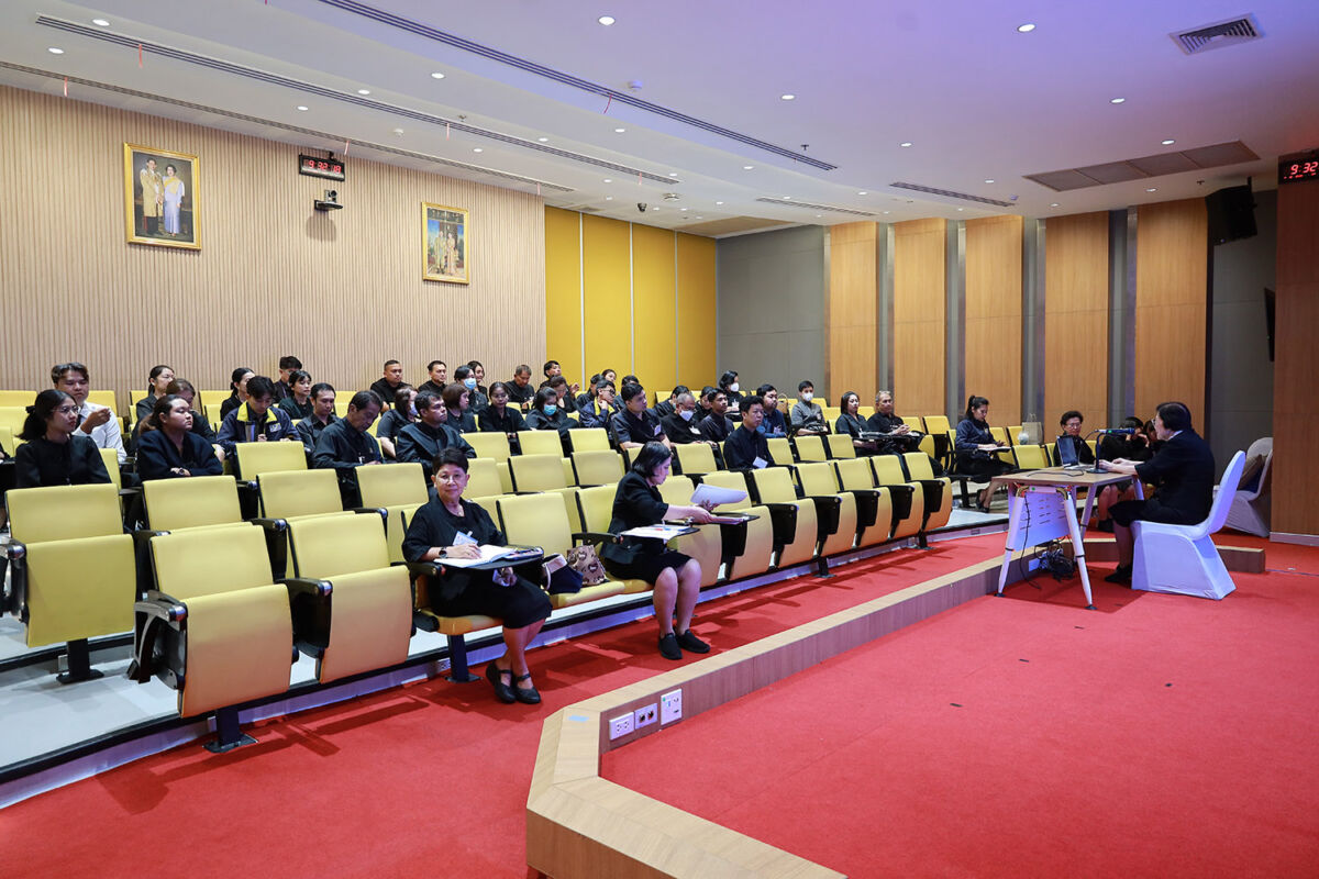 สจด. ประชุมบุคลากรโรงเรียนจิตรลดาวิชาชีพ เตรียมพร้อมการดำเนินงานปีงบประมาณ 2570 &mdash; 7 ตุลาคม 2026 &mdash; สถาบันเทคโนโลยีจิตรลดา CDTI