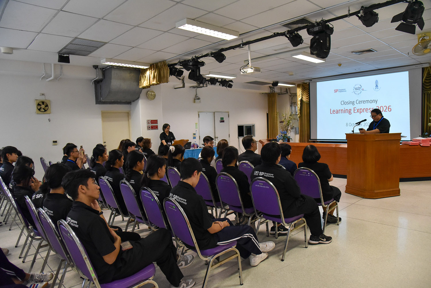 “Learning Express 2026” ปิดฉากประทับใจ สานพลังนักศึกษาไทย–สิงคโปร์ เรียนรู้ผ่านประสบการณ์จริง “Learning Express 2026” ปิดฉากประทับใจ สานพลังนักศึกษาไทย–สิงคโปร์ เรียนรู้ผ่านประสบการณ์จริง — 8 ตุลาคม 2026 — สถาบันเทคโนโลยีจิตรลดา CDTI