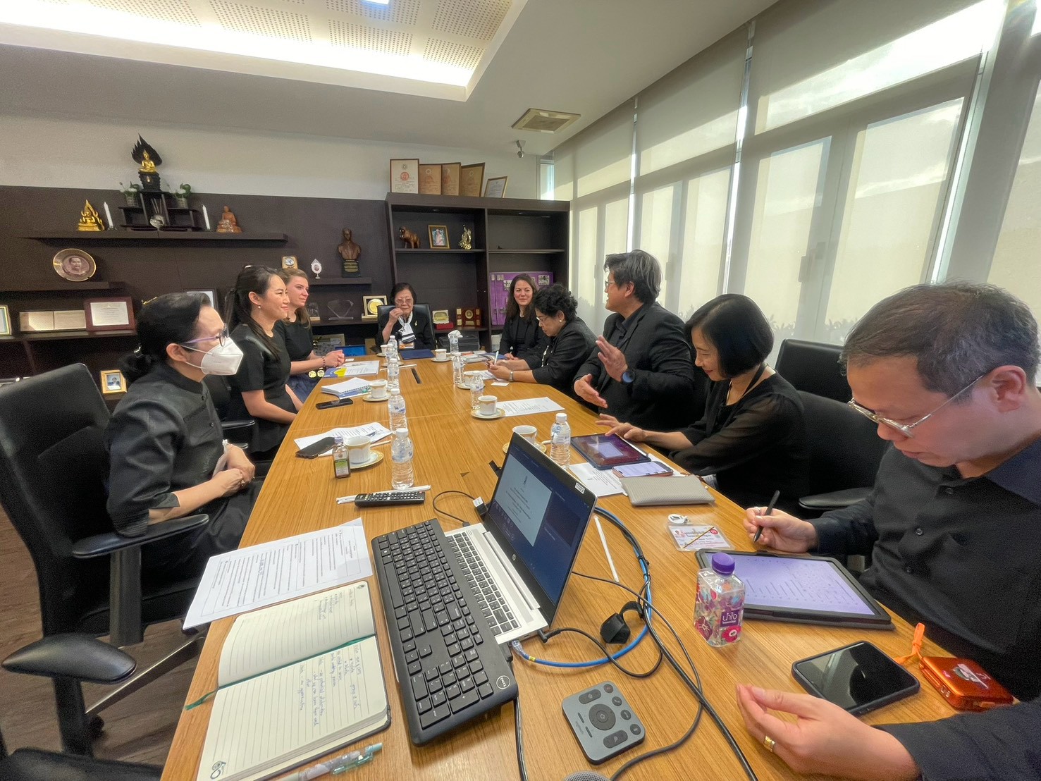 สจด. ต้อนรับคณะผู้แทนจาก UnternehmerTUM หารือความร่วมมือทางวิชาการและนวัตกรรม สจด. ต้อนรับคณะผู้แทนจาก UnternehmerTUM หารือความร่วมมือทางวิชาการและนวัตกรรม — 16 ตุลาคม 2026 — สถาบันเทคโนโลยีจิตรลดา CDTI