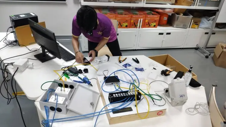 การแข่งขัน “Cabling & Networking Contest #10 — 8 พฤษภาคม 2025 — สถาบันเทคโนโลยีจิตรลดา CDTI