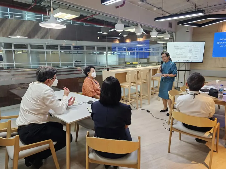 กิจกรรมแลกเปลี่ยนเรียนรู้ (KM) ในหัวข้อ "รถไฟฟ้าโดยสารขนาดเล็กร่วม ที่มีระบบความปลอดภัยก่อนการชน" และ “กระบวนการขอทุนวิจัยและการขอตำแหน่งวิชาการสถาบันเทคโนโลยีจิตรลดา” — 1 พฤษภาคม 2025 — สถาบันเทคโนโลยีจิตรลดา CDTI