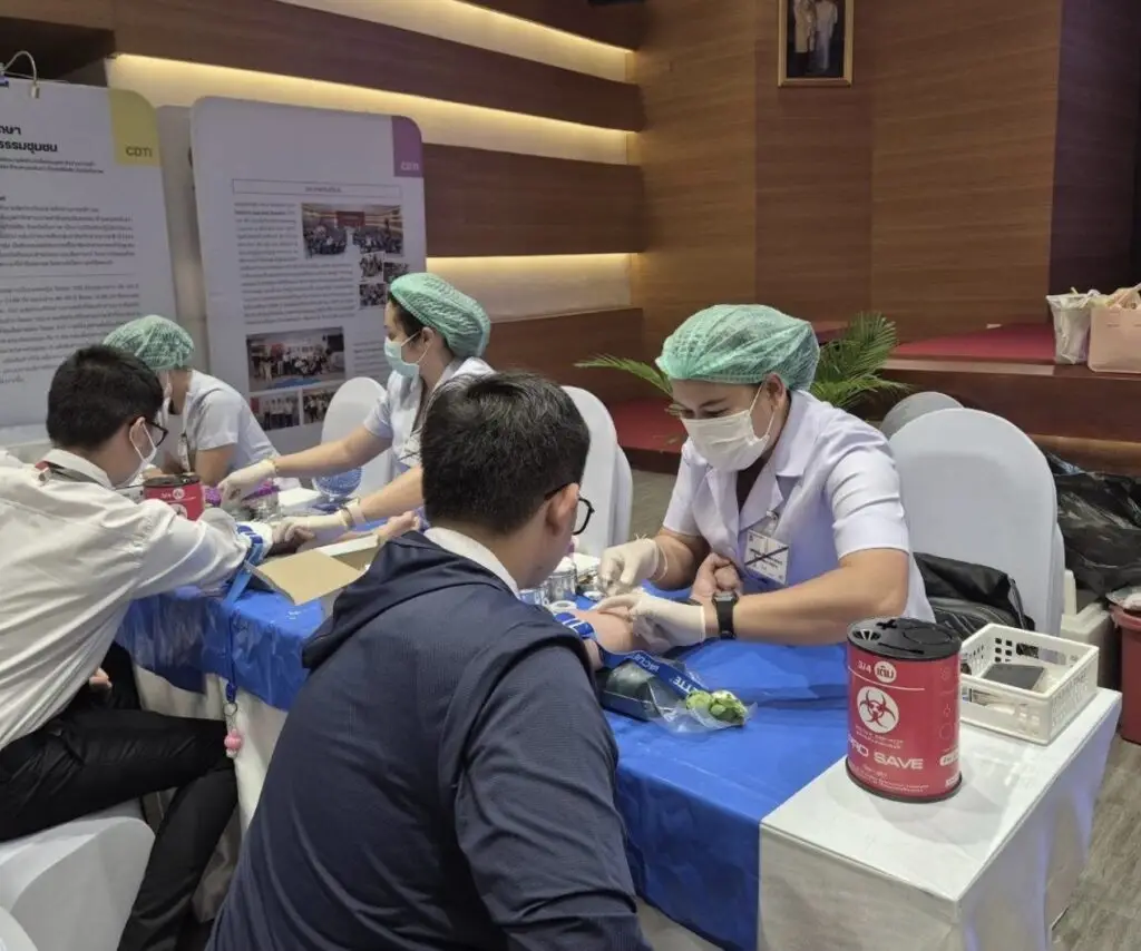 CDTI ตรวจสุขภาพนักศึกษา ประจำปีการศึกษา 2567 — 30 มิถุนายน 2025 — สถาบันเทคโนโลยีจิตรลดา CDTI