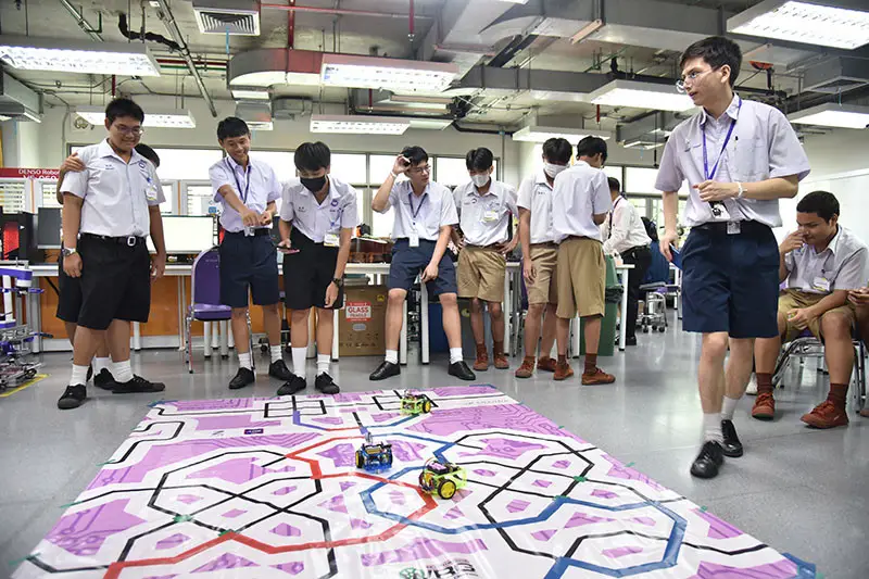 สจด. ต้อนรับคณะผู้บริหาร ครู และนักเรียน คณะกรรมการและภาคีเครือข่าย 7 สถานศึกษาเยี่ยมชมศึกษาดูงาน สถาบันเทคโนโลยีจิตรลดา — 23 มิถุนายน 2025 — สถาบันเทคโนโลยีจิตรลดา CDTI